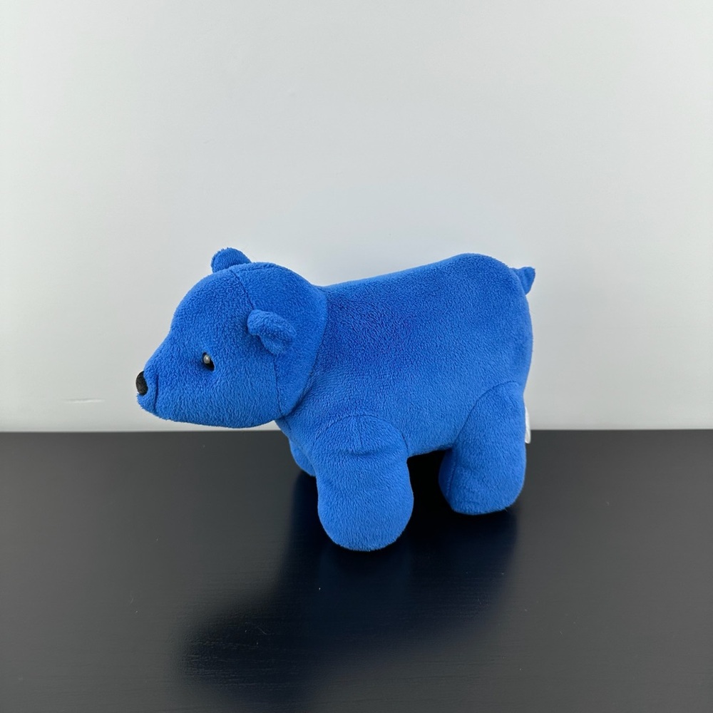 Manhattan Toy MTC Jellybeans Berry Blue Bear 9” Plush Stuffed Animal